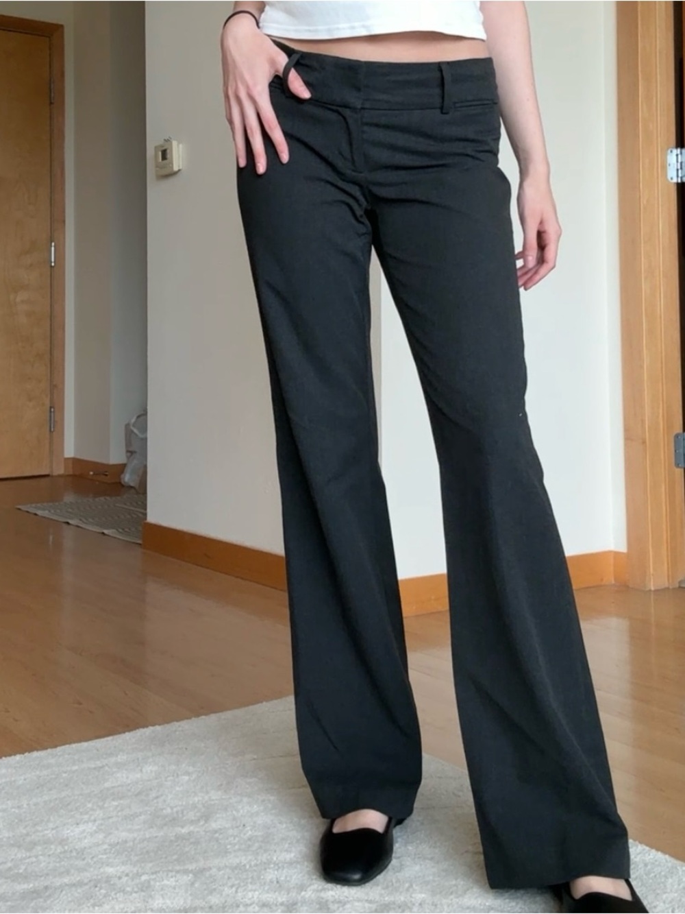 Grey LOFT Marisa Trousers - Picture 2 of 3